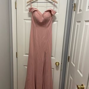 Beautiful bridesmaid dress that could also be worn at prom!